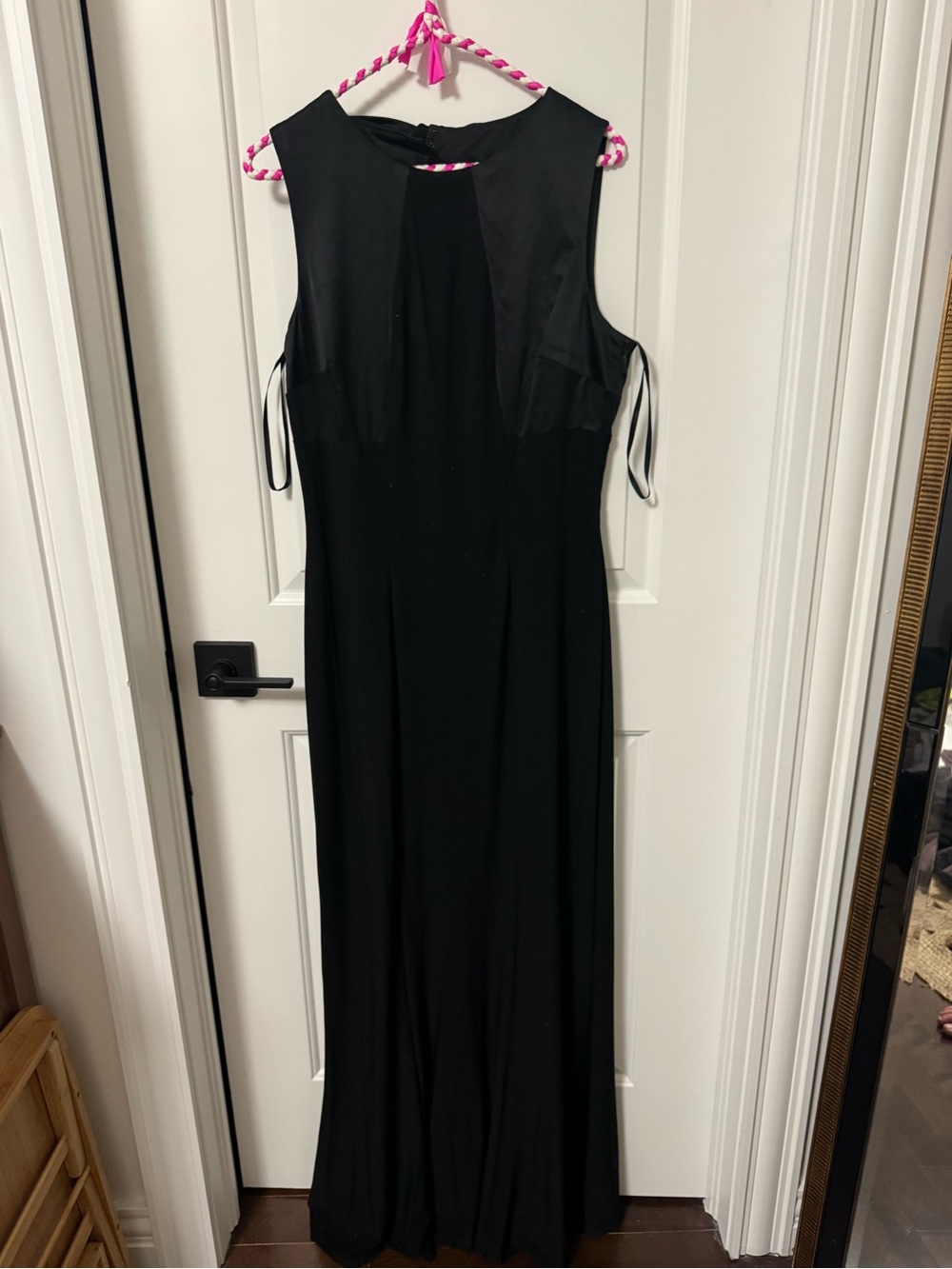 NWT Lauren Ralph Lauren silk blend Women Size 12 Cutout Bow-Back Sheath Dress